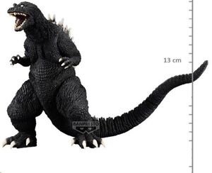 GODZILLA TOHO MONSTER SERIES MONSTER ROAR ATTACK FIGURA GODZILLA (2001) 13 CM