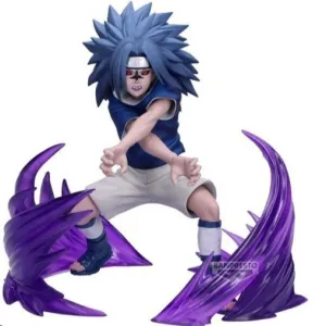 NARUTO 72 SERIES VIBRATION STARS FIGURA SASUKE UCHIHA 15 CM