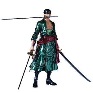 ONE PIECE PREMIUM FIGURA THE METALIC RORONOA ZORO 30 CM