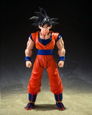DRAGON BALL Z FIGURA S.H.FIGUARTS SON GOKU (THE KIND-HEARTED SAIYAN) 14 CM