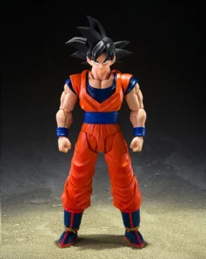DRAGON BALL Z FIGURA S.H.FIGUARTS SON GOKU (THE KIND-HEARTED SAIYAN) 14 CM