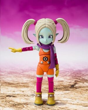 DRAGONBALL SUPER DAIMA FIGURA S.H. FIGUARTS PANZY 8 CM