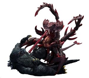 GODZILLA VS. DESTROYAH FIGURA S.H.MONSTERARTS GODZILLA JR & DESTOROYAH EVOLUTION SET
