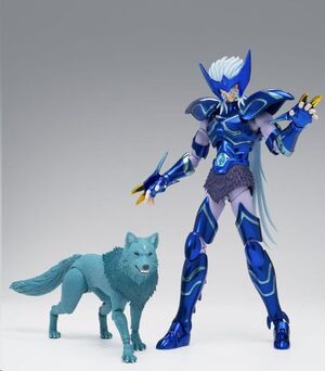 SAINT SEIYA FIGURA SAINT CLOTH MYTH EX EPSILON ALIOTH FENRIR 17 CM