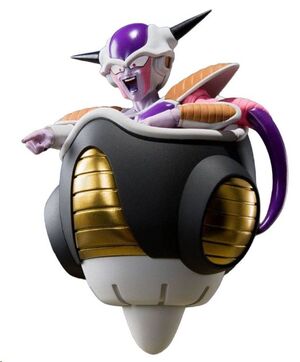 DRAGON BALL Z FIGURA SH FIGUARTS FRIEZA (FIRST FORM) & FRIEZA POD REISSUE 11 CM