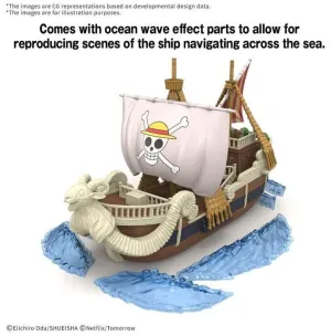 ONE PIECE FIGURA MODEL KIT GOING MERRY NETFLIX GRAND SHIP COLLECTION