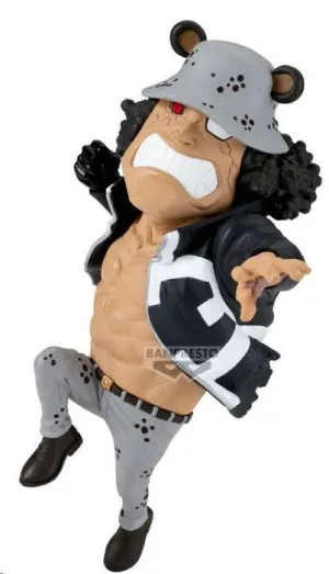 ONE PIECE FIGURA MEGA WORLD COLLECTABLE BARTHOLOMEW KUMA 13 CM