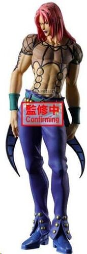 JOJOS BIZARRE ADVENTURE FIGURA GOLDEN WIND MOMETRIA DIAVOLO 22CM