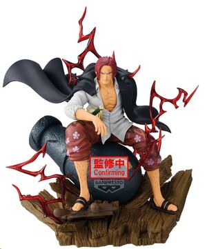 ONE PIECE FIGURA SHANKS THEORAMA SOUL 24 CM