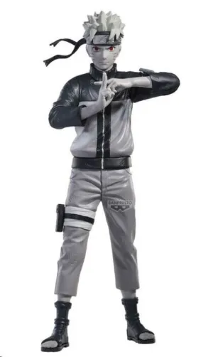 NARUTO SHIPPUDEN FIGURA NARUTO UZUMAKI NOIR EDGE 23 CM