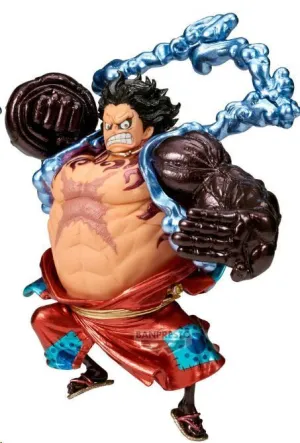 ONE PIECE FIGURA KING OF ARTIST MONKEY D LUFFY GEAR 4 BOUNDMAN 17 CM