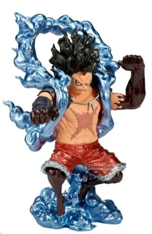 ONE PIECE FIGURA KING OF ARTIST MONKEY D LUFFY GEAR 4 19 CM