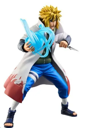 NARUTO SHIPPUDEN FIGURA MINATO NAMIKAZE EDICION ESPECIAL 23 CM