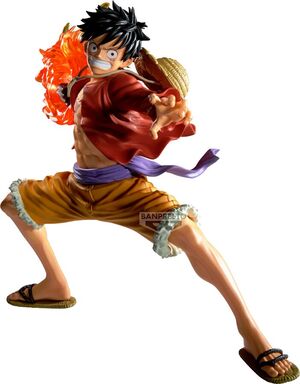 ONE PIECE ESTATUA MONKEY D. LUFFY MAXIMATIC 20CM
