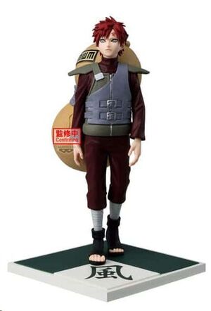 NARUTO SHIPPUDEN FIGURA BANPRESTO KAZEKAGE GAARA  17CM