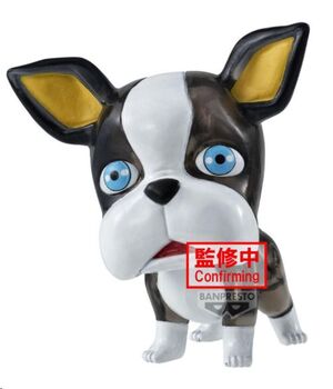 JOJO'S BIZARRE ADVENTURE FIGURA BANPRESTO IGGY VER A CLEAR 7CM