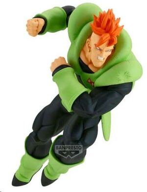 DRAGON BALL Z FIGURA BANPRESTO ANDROID MATCH MAKERS  17 CM