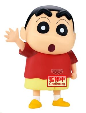 CRAYON SHINCHAN FIGURA SOFVIMATES SHINNOSUKE NOHARA 18CM