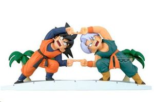 DRAGON BALL Z FIGURA SON GOTEN Y TRUNKS HISTORY BOX 7CM