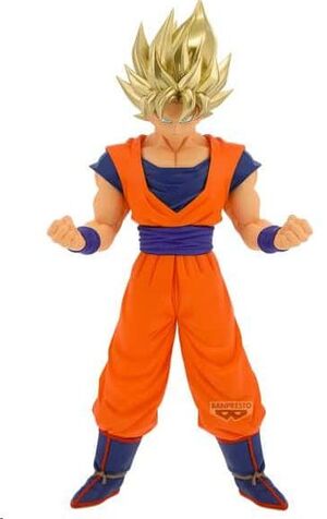 DRAGON BALL Z FIGURA GOKU  BLOOD OF SAIYANS 22CM