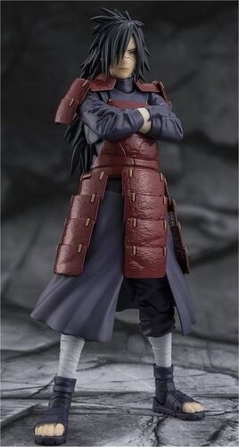 NARUTO SHIPPUDEN FIGURA S.H.FIGUARTS MADARA UCHIHA LEGEND OF DARKNESS 17 CM