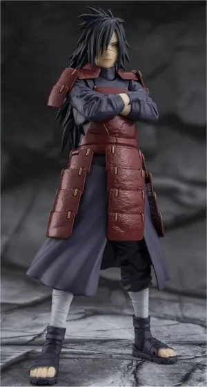NARUTO SHIPPUDEN FIGURA S.H.FIGUARTS MADARA UCHIHA LEGEND OF DARKNESS 17 CM
