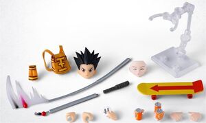HUNTER X HUNTER ACCESORIOS S.H. FIGUARTS GON & KILLUA THE HUNTER EXAM OPTION PARTS SET