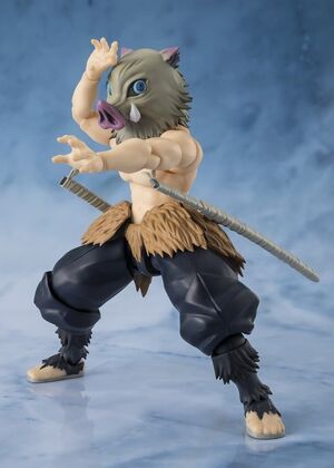 GUARDIANES DE LA NOCHE FIGURA S.H. FIGUARTS INOSUKE HASHIBIRA 14 CM