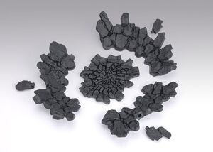 TAMASHII EFFECT ACCESORIO PARA FIGURAS IMPACT GRAY VER. 18 CM