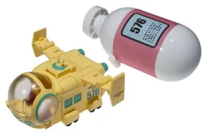 DRAGON BALL Z FIGURA CHANGEARTS HOI-POI CÁPSULA NO. 576 BULMA'S AIRPLANE 8 CM