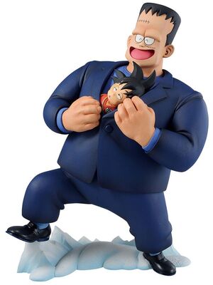 DRAGON BALL ESTATUA ICHIBANSHO SON GOKU & ANDROID 8 VS RED RIBBON ARMY 25CM