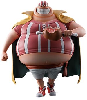 ONE PIECE ESTATUA ICHIBANSHO LUCKY ROUX RED HAIR PIRATES 22CM