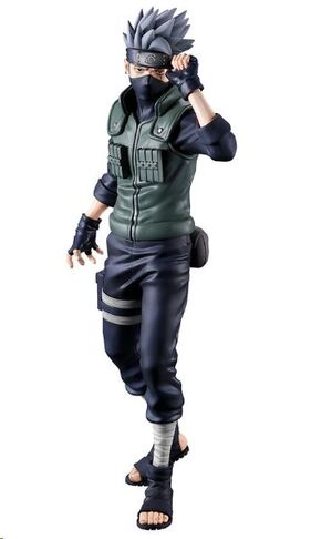 NARUTO SHIPPUDEN FIGURA KAZEKAGE RESCUE ARC KAKASHI HATAKE ICHIBANSHO 24CM