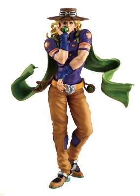 JOJO'S BIZARRE ADVENTURE FIGURAICHIBANSHO PVC PREMIUM ARTICULADA GYRO ZEPPELI STEEL BALL RUN 25 CM