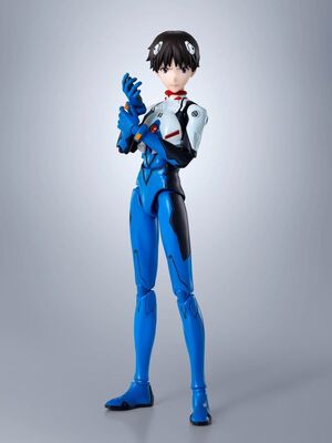 EVANGELION S.H.FIGUARTS FIGURA SHINJI IKARI 14 CM