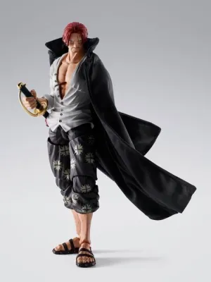 ONE PIECE FIGURA S.H.FIGUARTS SHANKS -MARINEFORD- 17 CM