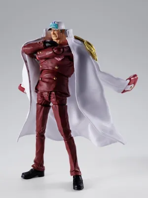 ONE PIECE FIGURA S.H.FIGUARTS SAKAZUKI (AKAINU) -MARINEFORD- 20 CM