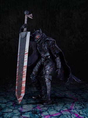 BERSERK FIGURA S.H.FIGUARTS GUTS (BERSERKER ARMOR) -HEAT OF PASSION- BATTLE VER. 16 CM