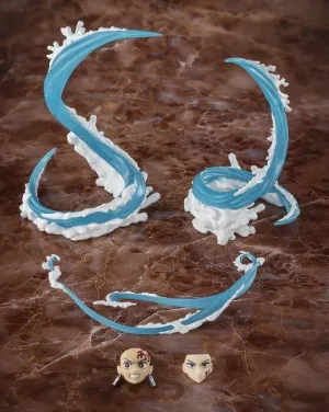 GUARDIANES DE LA NOCHE ACCESORIOS S.H. FIGUARTS TANJIRO KAMADO & GIYU TOMIOKA WATER BREATHING OPTION PARTS SET
