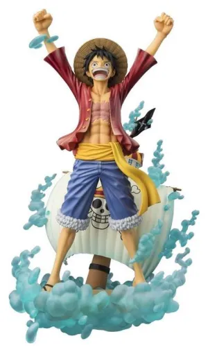 ONE PIECE FIGUARTS ZERO (STARTUNE) ESTATUA PVC MONKEY D. LUFFY -SETTING OUT FOR THE NEW WORLD- 25 CM