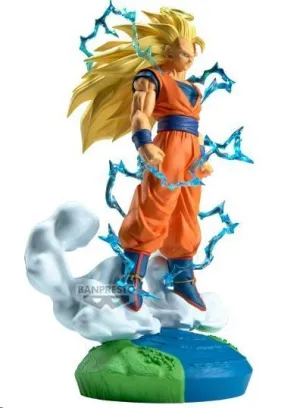 DRAGON BALL Z HISTORY BOX FIGURA GOKU SUPER SAIYAN 3 18 CM