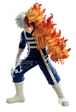 MY HERO ACADEMIA SHOTO TODOROKI THE AMAZING HEROES SPORTS FESTIVAL 18CM