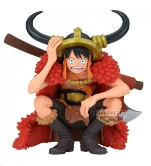 ONE PIECE ESTATUA MONKEY D. LUFFY KING OF ARTIST ELBAPH 15CM