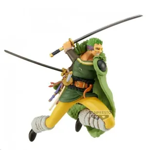 ONE PIECE ESTATUA RORONOA ZORO III BATTLE RECORD COLLECTION 17 CM