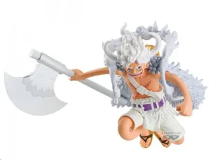 ONE PIECE ESTATUA MONKEY D.LUFFY II CROSS POSING 17CM