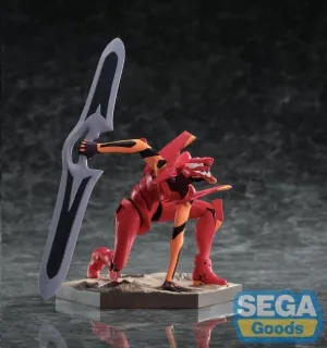 REBUILD OF EVANGELION XROSSLINK FIGURA PVC THE END OF EVANGELION PRODUCTION MODEL 16 CM