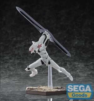 REBUILD OF EVANGELION XROSSLINK FIGURA PVC THE END OF EVANGELION EVA MASS PRODUCTION MODEL 18 CM