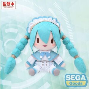 HATSUNE MIKU FUWA PETIT PELUCHE HATSUNE MIKU WANDERING MINSTREL 22 CM