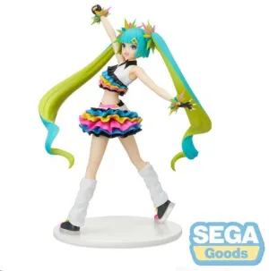 HATSUNE MIKU ESTATUA PROJECT DIVA MEGA39'S FIGURIZM PVC HATSUNE MIKU CATCH THE WAVE 25 CM