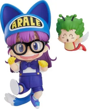 DR SLUMP FIGURA 10 CM ARALE CAT EARS VER. + GATCHAN NENDOROID              